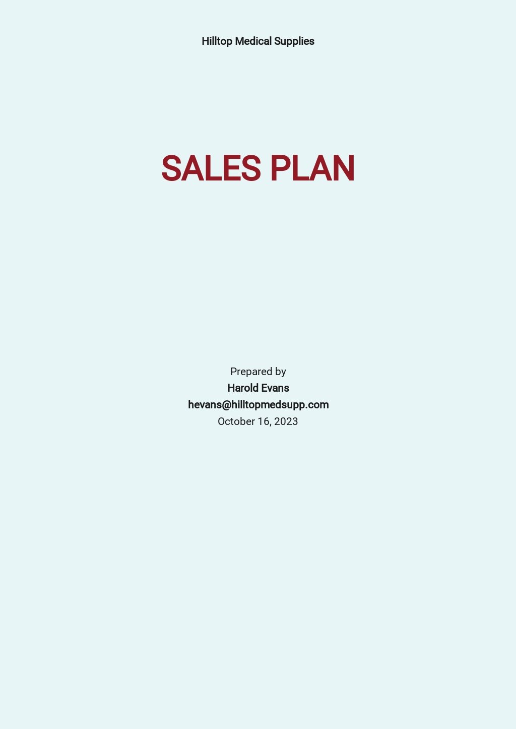 30 60 90 sales plan template free