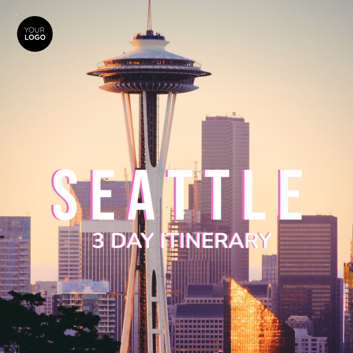 3 Day Seattle Itinerary Template - Edit Online & Download