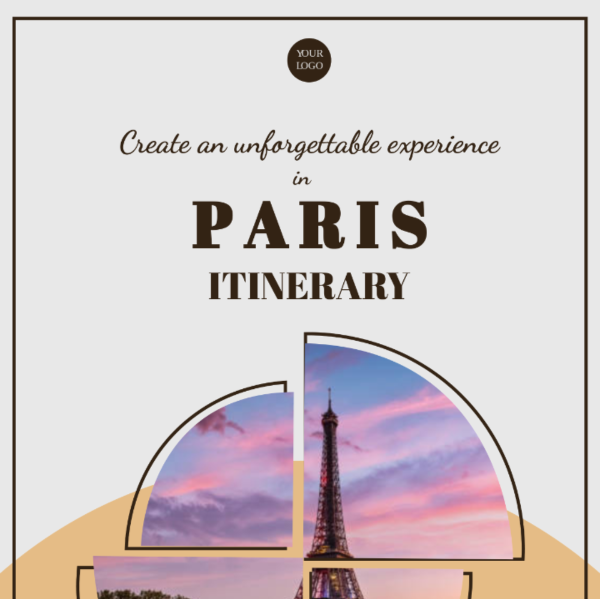 7 Day Paris Itinerary Template - Edit Online & Download