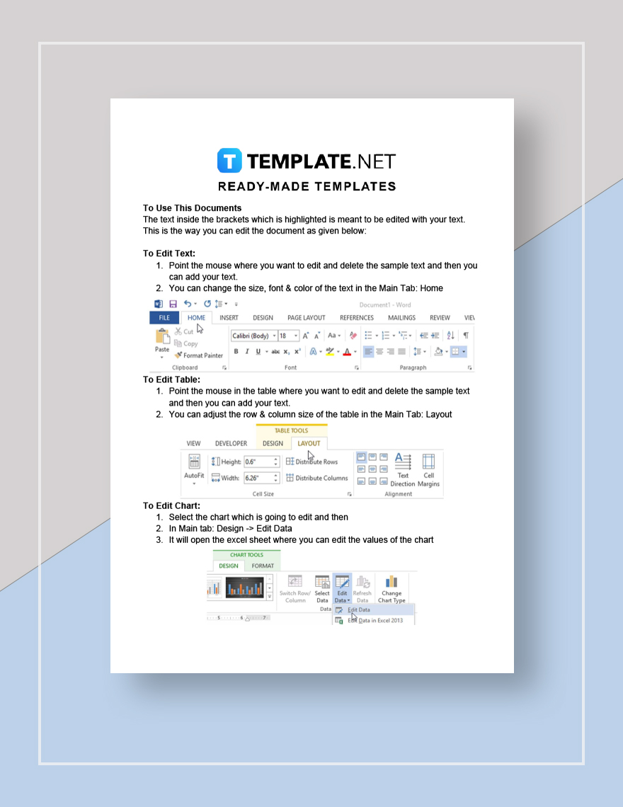 Blank Action Plan Template