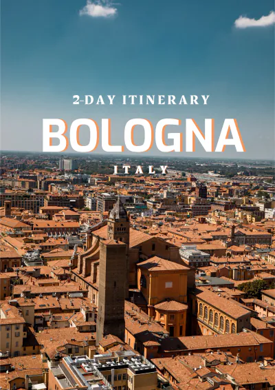 Free Bologna Itinerary Template to Edit Online