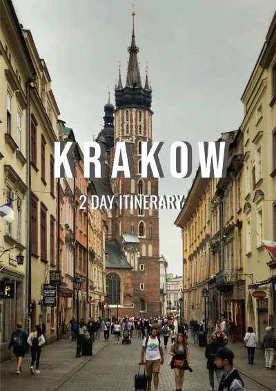 Free Krakow Itinerary Template to Edit Online