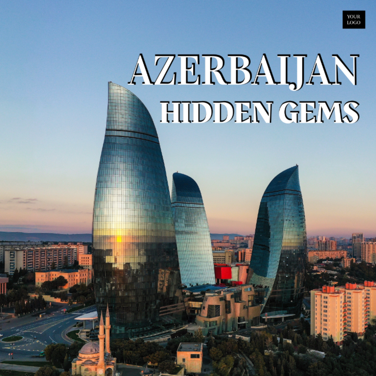 Azerbaijan Itinerary Template - Edit Online & Download