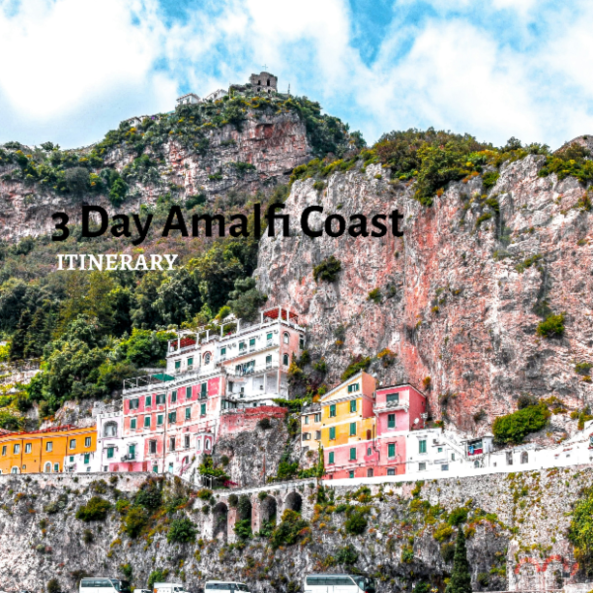 3 Day Amalfi Coast Itinerary Template - Edit Online & Download