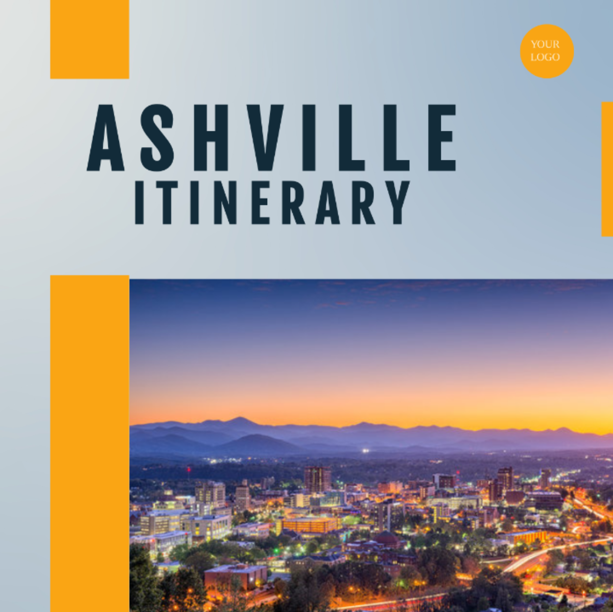 Asheville Itinerary Template - Edit Online & Download