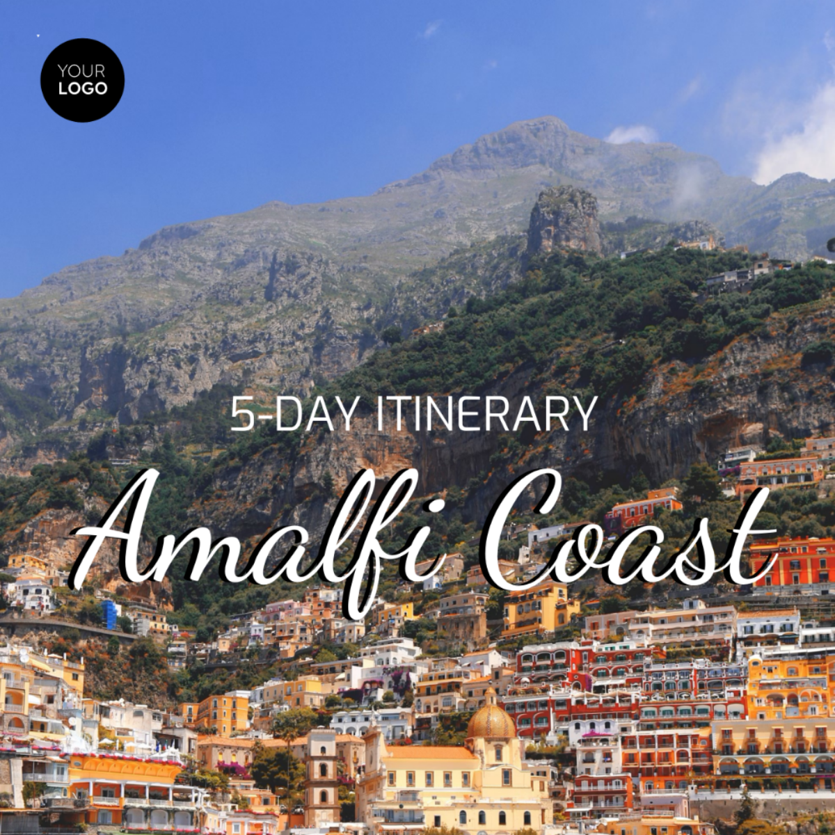 5 Day Amalfi Coast Itinerary Template - Edit Online & Download