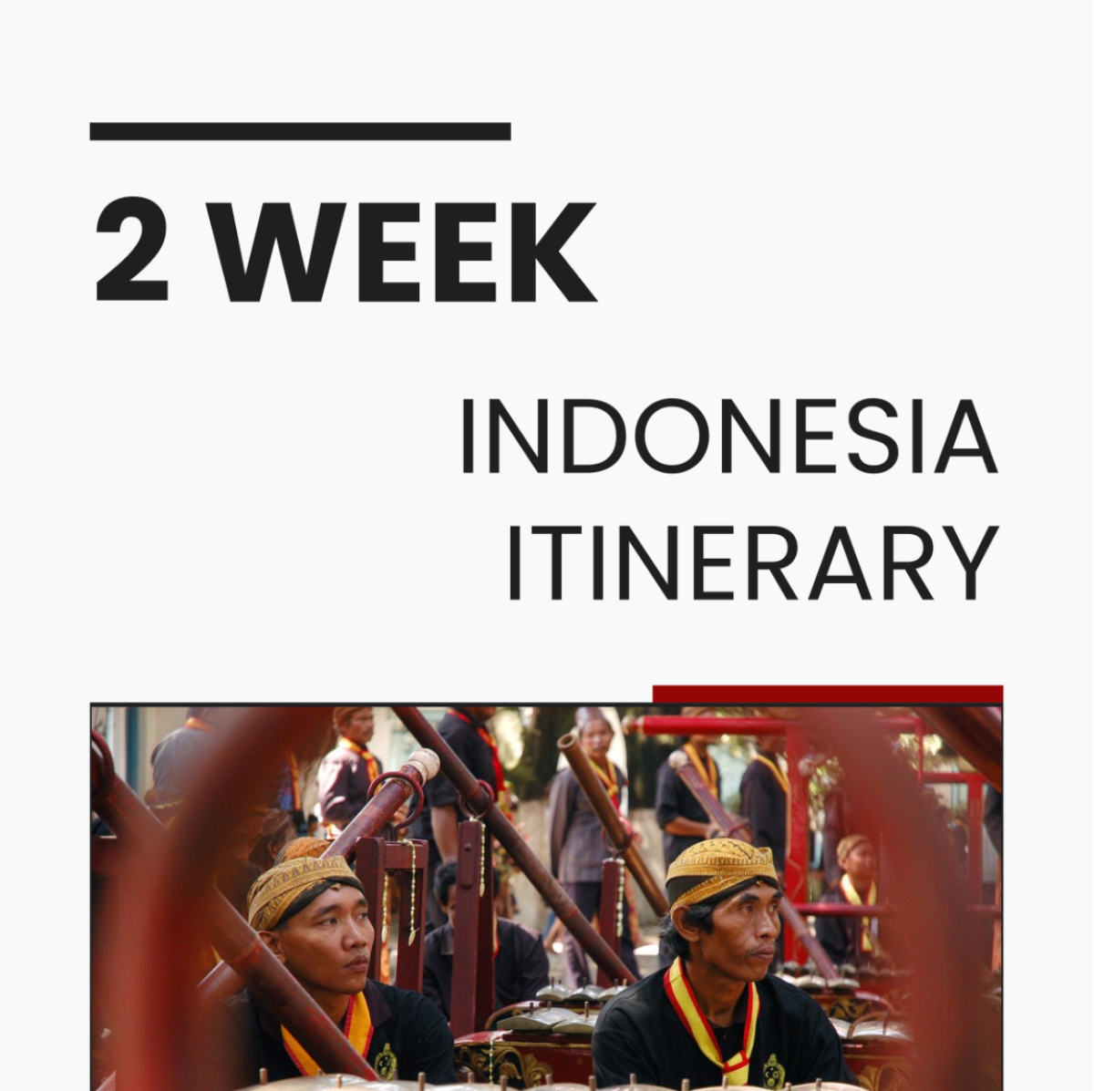 2 Week Indonesia Itinerary Template - Edit Online & Download