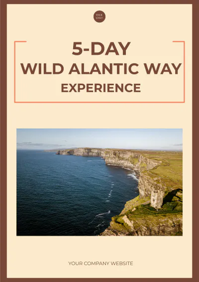 Free Wild Atlantic Way Itinerary Template to Edit Online
