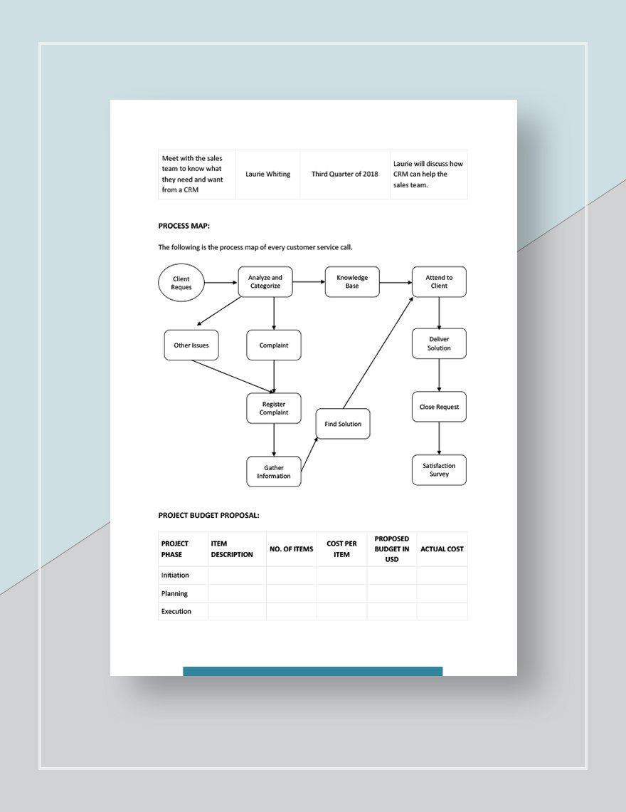 Consulting Operational Plan Template