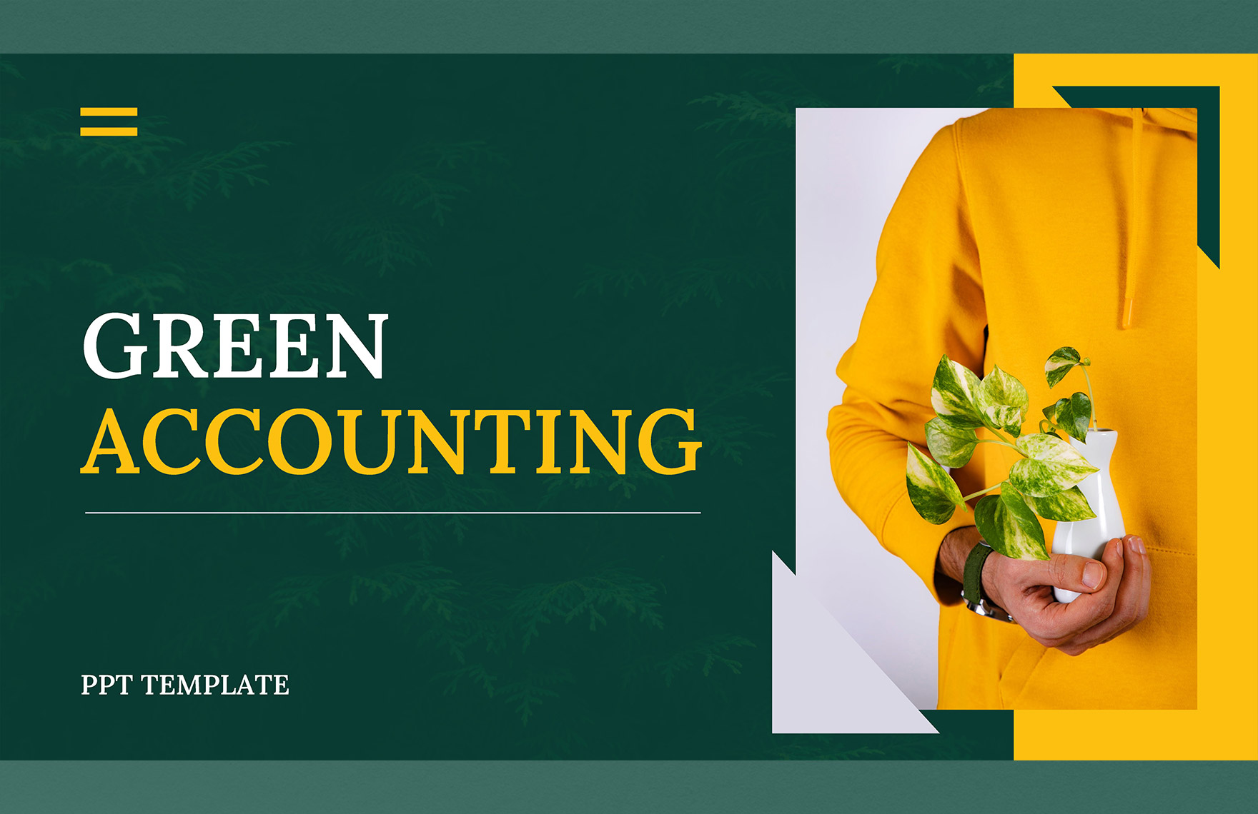Green Accounting PPT Template