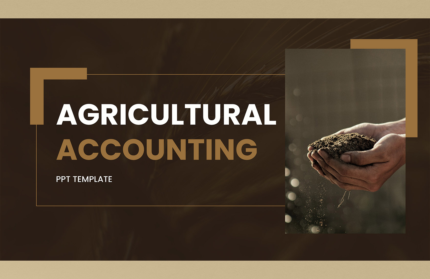 Agricultural Accounting PPT Template