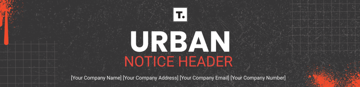 Urban Notice Header