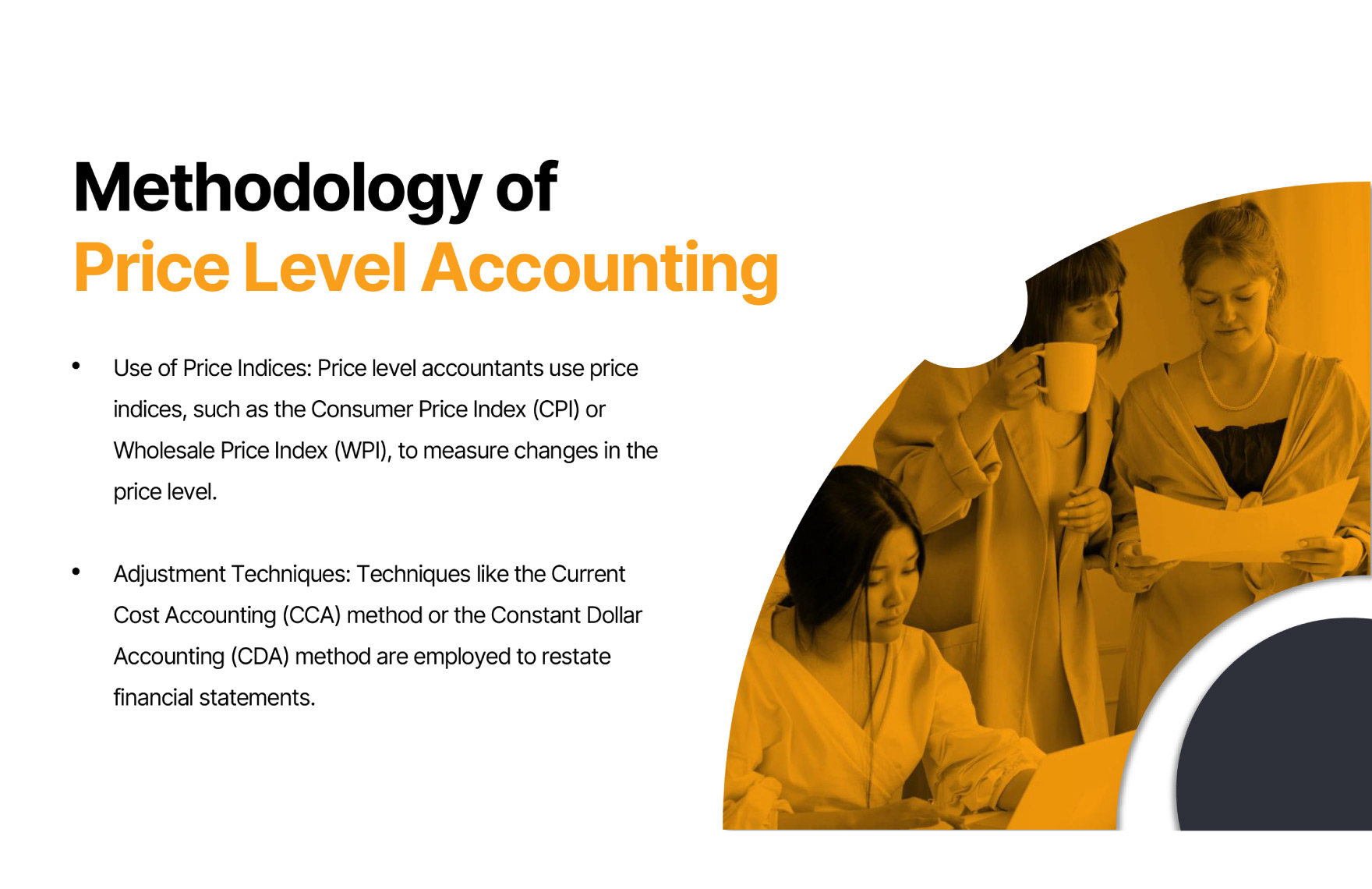 Price Level Accounting PPT Template