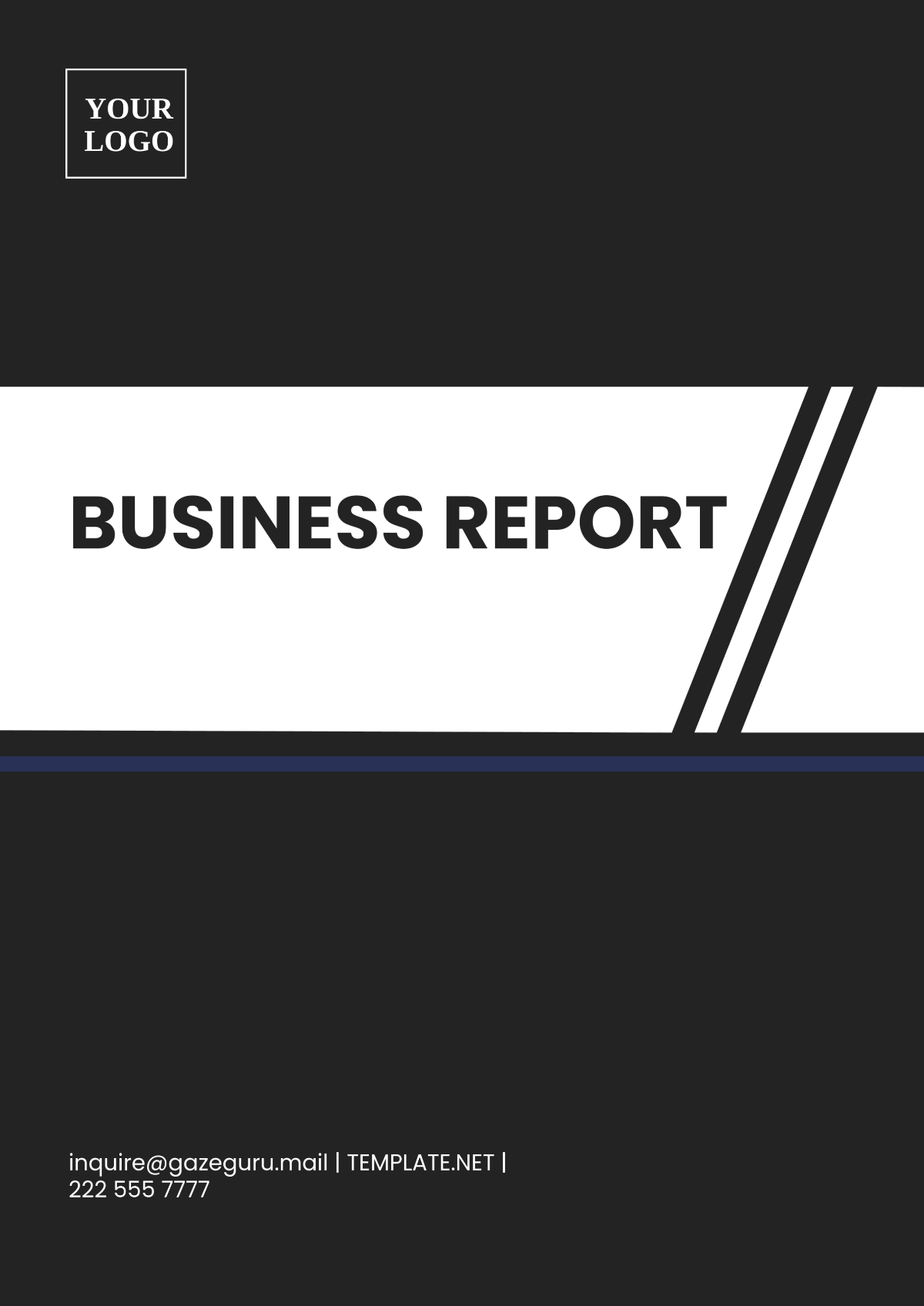 Business Report Template - Edit Online & Download