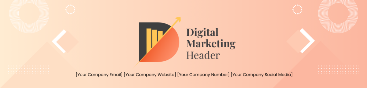 Free Digital Marketing Header Template