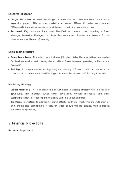 Free Sales Key Account Proposal for Expansion Template to Edit Online