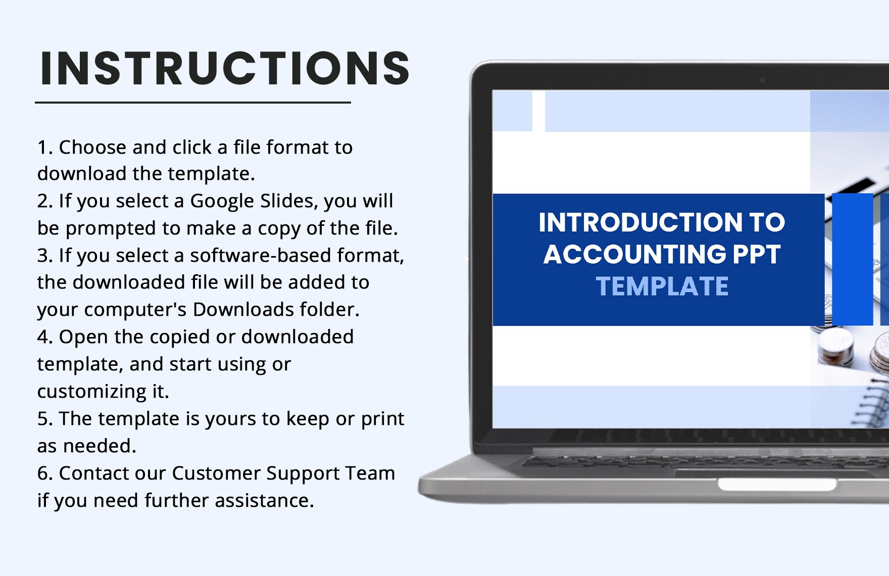Introduction to Accounting PPT Template