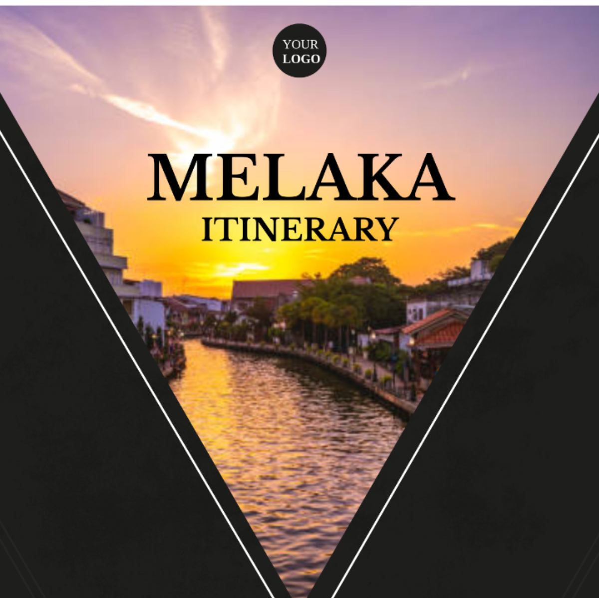 Melaka Itinerary Template - Edit Online & Download