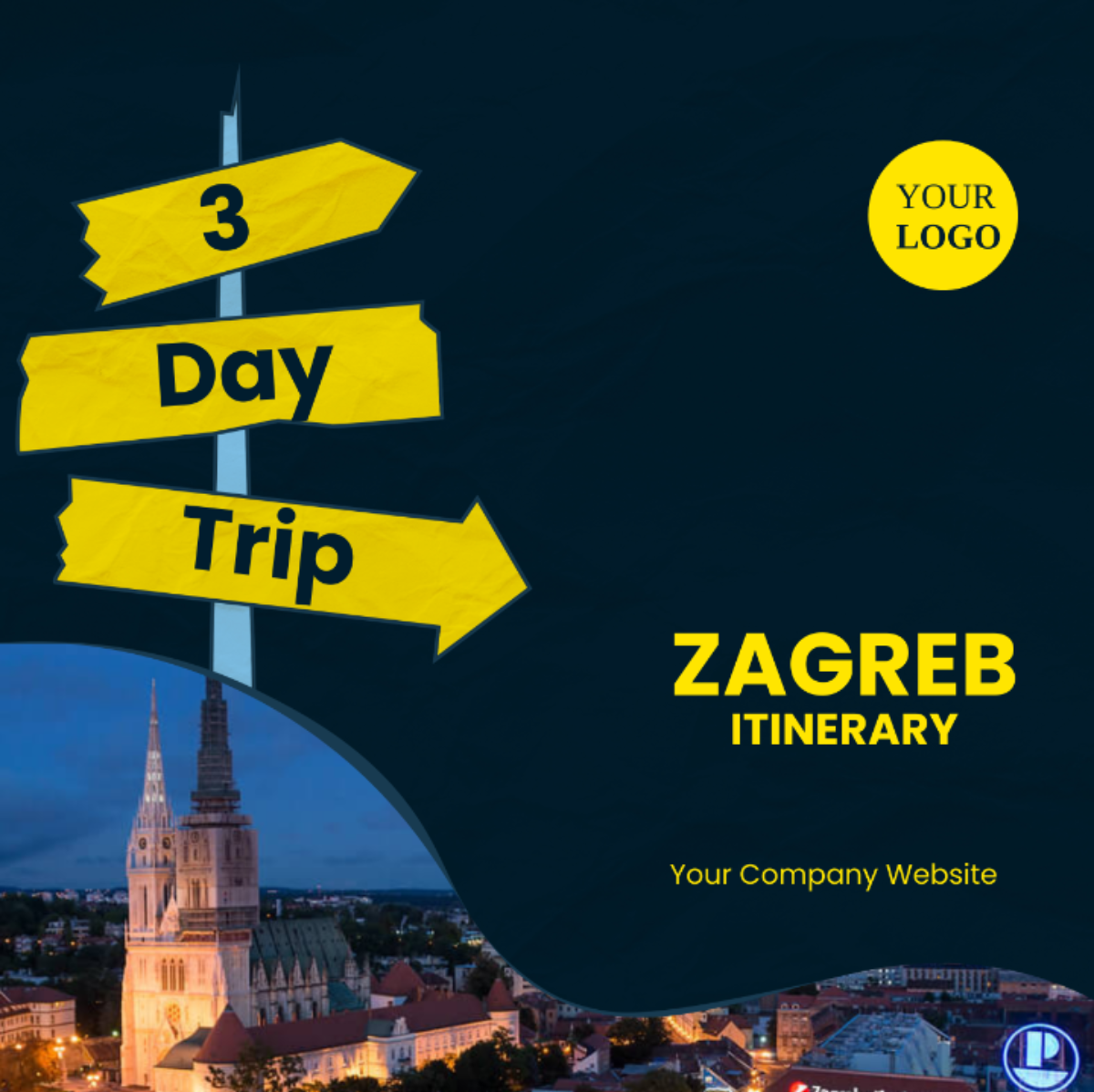 Zagreb Itinerary Template - Edit Online & Download