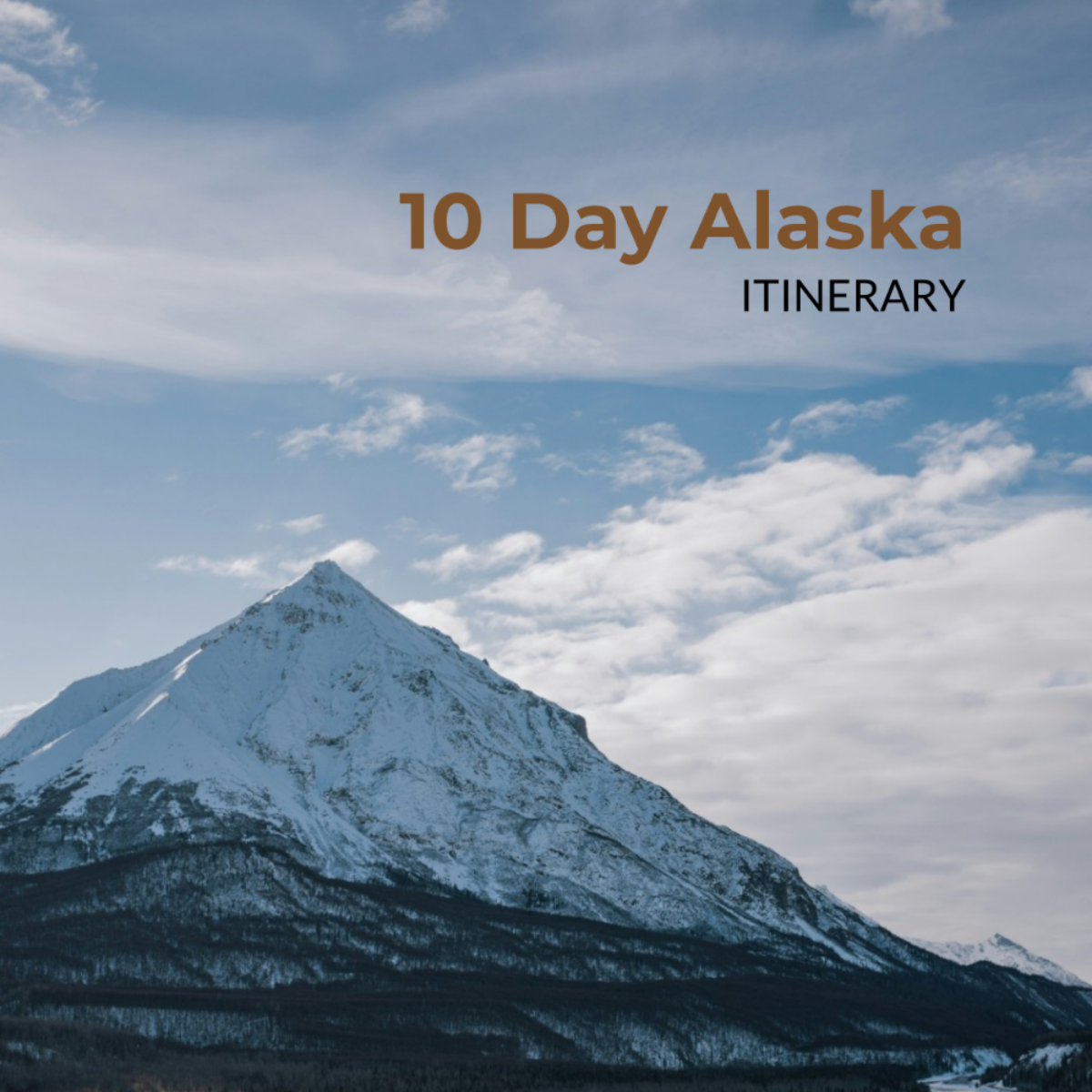 10 Day Alaska Itinerary Template - Edit Online & Download