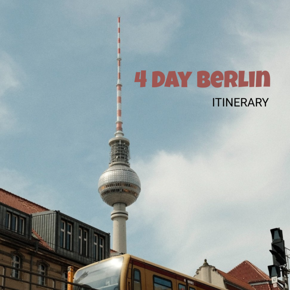 4 Day Berlin Itinerary Template - Edit Online & Download