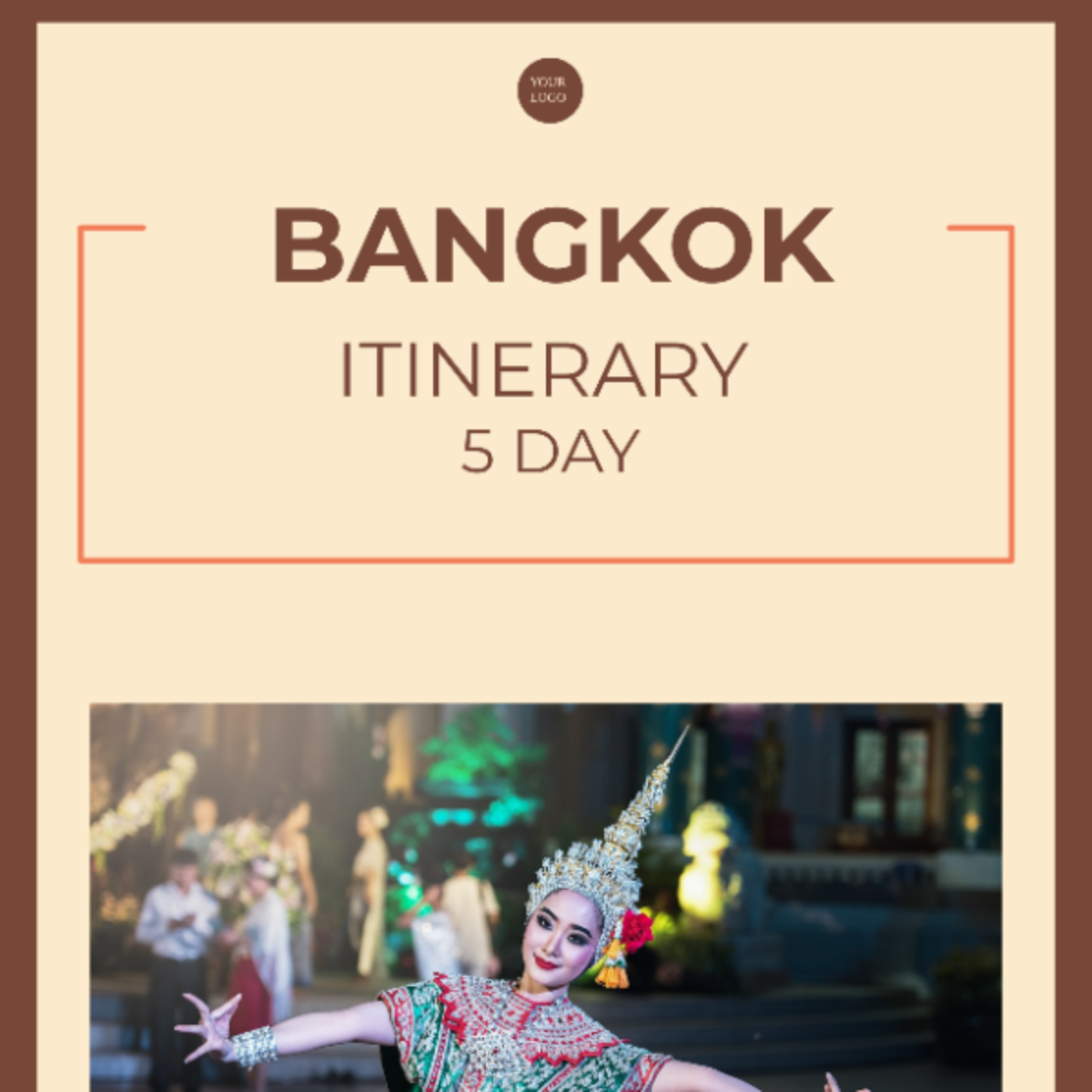 5 Day Bangkok Itinerary Template - Edit Online & Download