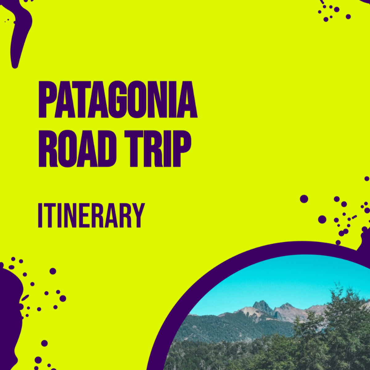 Patagonia Road Trip Itinerary Template - Edit Online & Download