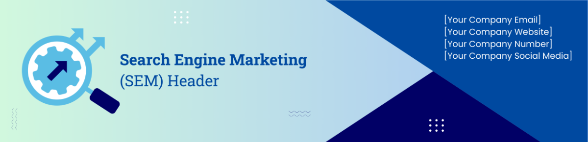 Search Engine Marketing (SEM) Header
