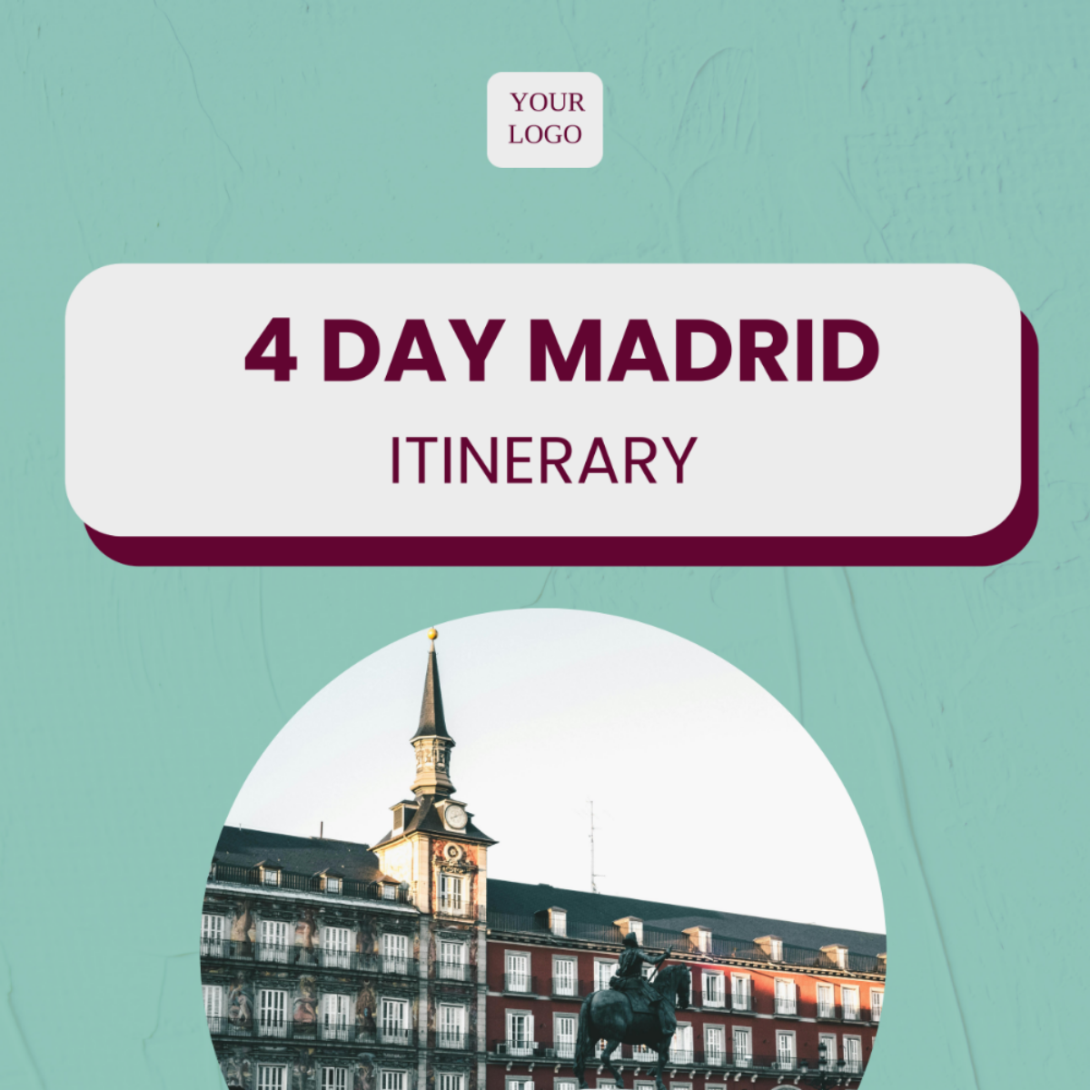 4 Day Madrid Itinerary Template - Edit Online & Download