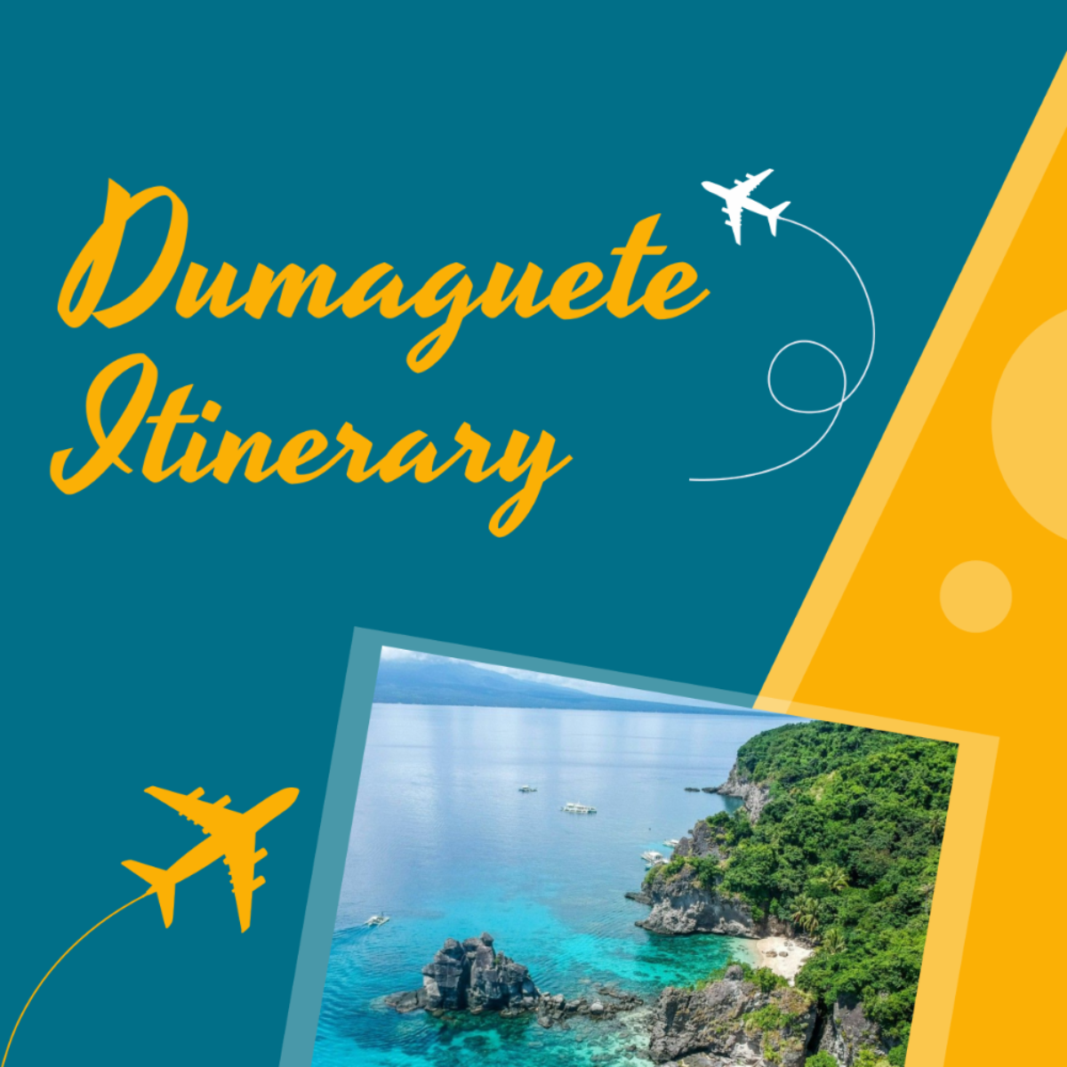 Dumaguete Itinerary Template - Edit Online & Download