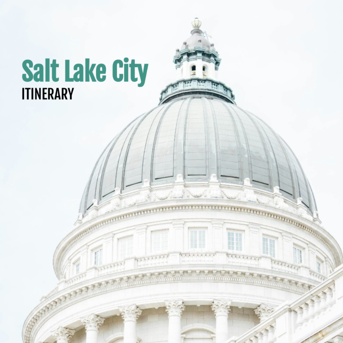 Salt Lake City Itinerary Template - Edit Online & Download