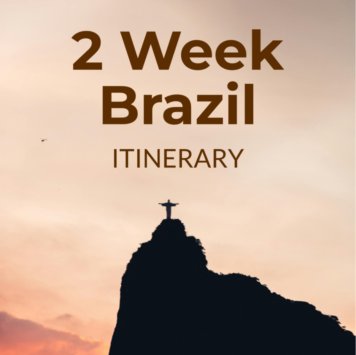 2 Week Brazil Itinerary Template - Edit Online & Download