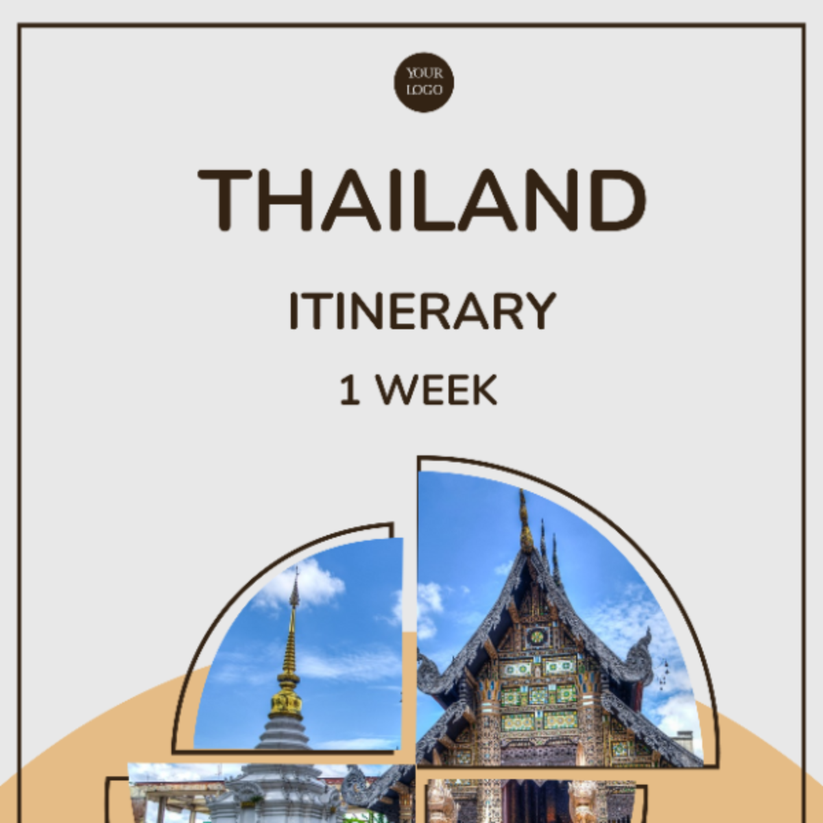 1 Week Thailand Itinerary Template - Edit Online & Download