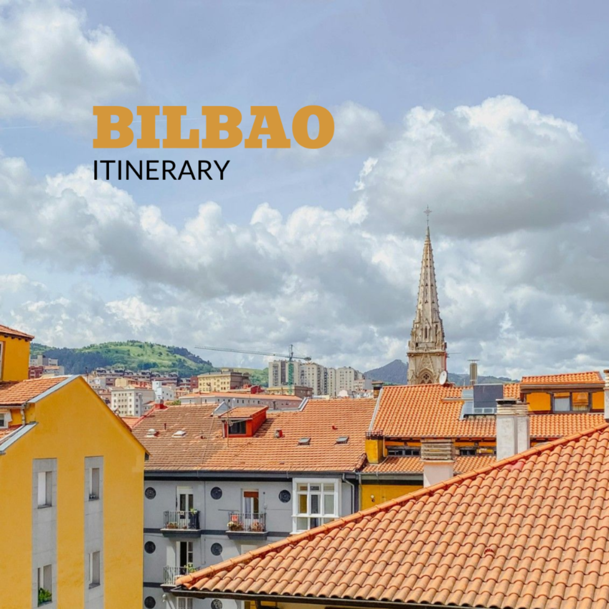 Bilbao Itinerary Template - Edit Online & Download