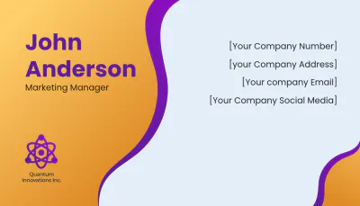 Free Aesthetic Business Card Template to Edit Online