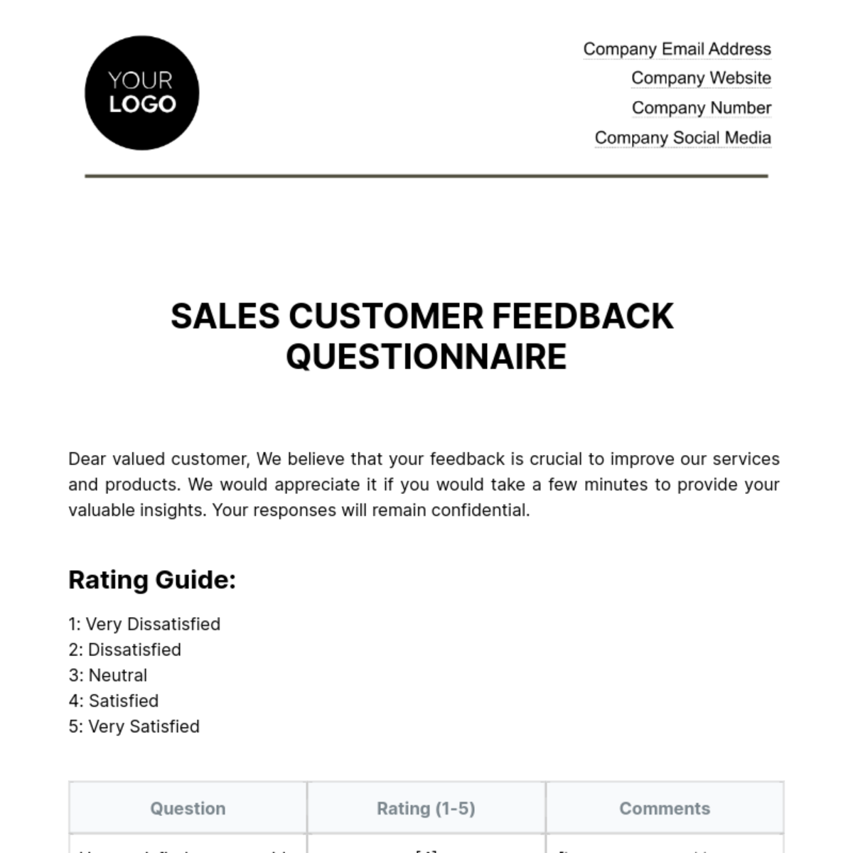 sales-customer-feedback-questionnaire-template-edit-online-download