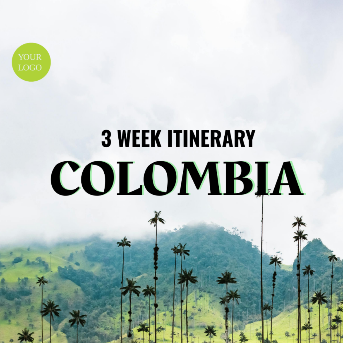 3 Week Colombia Itinerary Template - Edit Online & Download