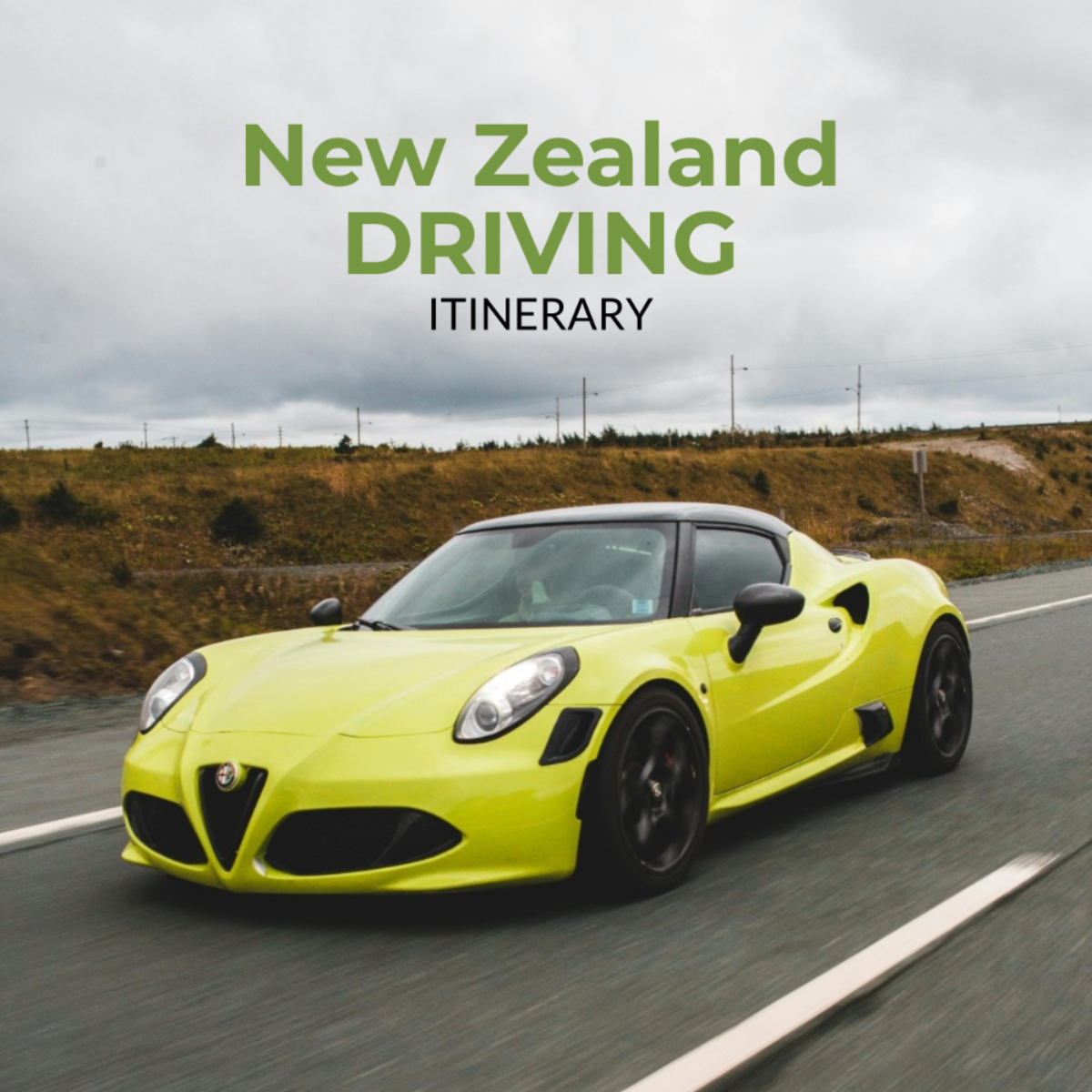 New Zealand Driving Itinerary Template - Edit Online & Download