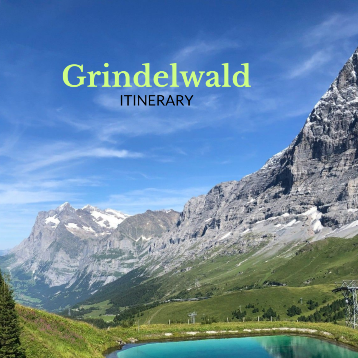 Grindelwald Itinerary Template - Edit Online & Download