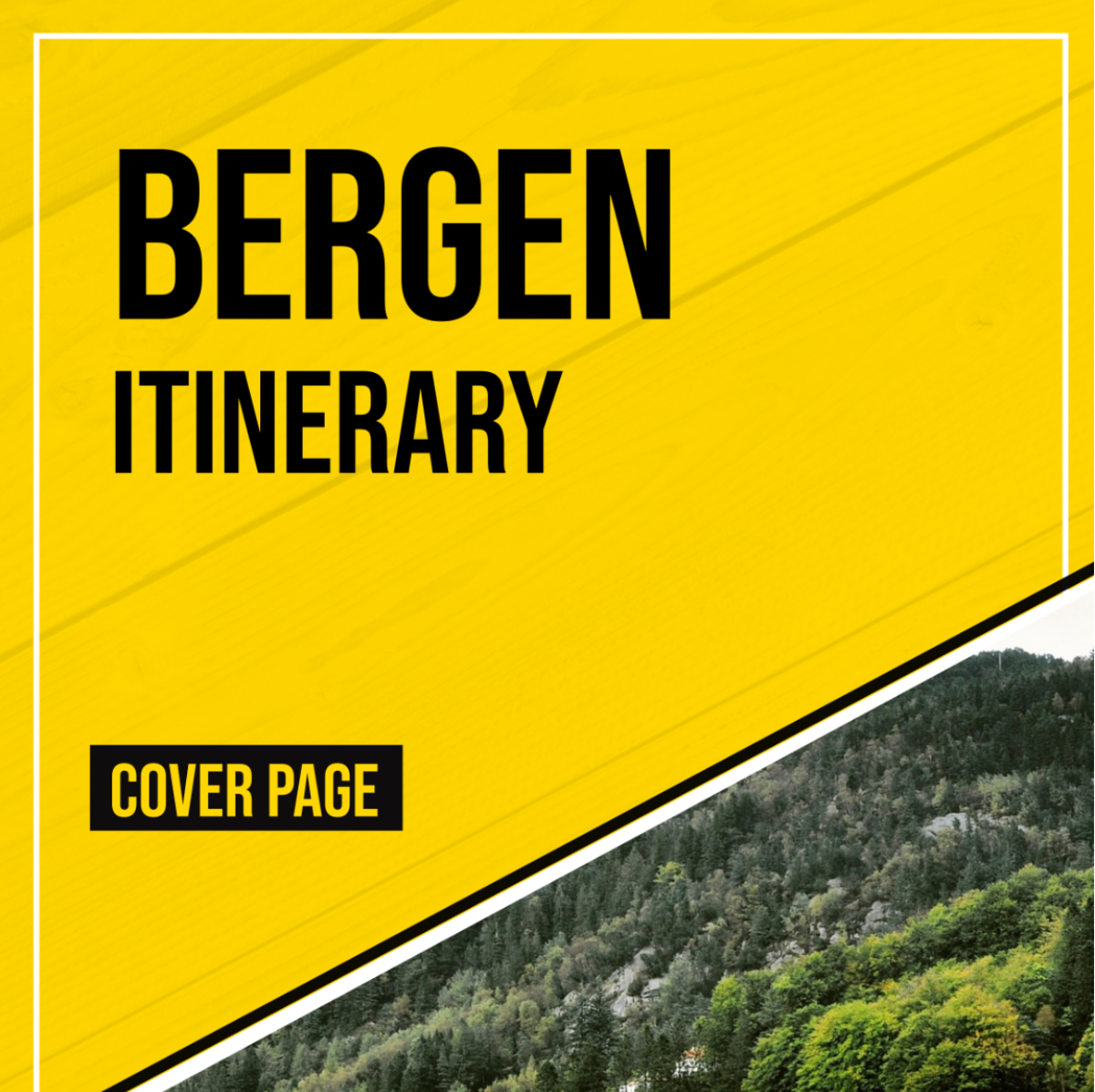 Bergen Itinerary Template - Edit Online & Download