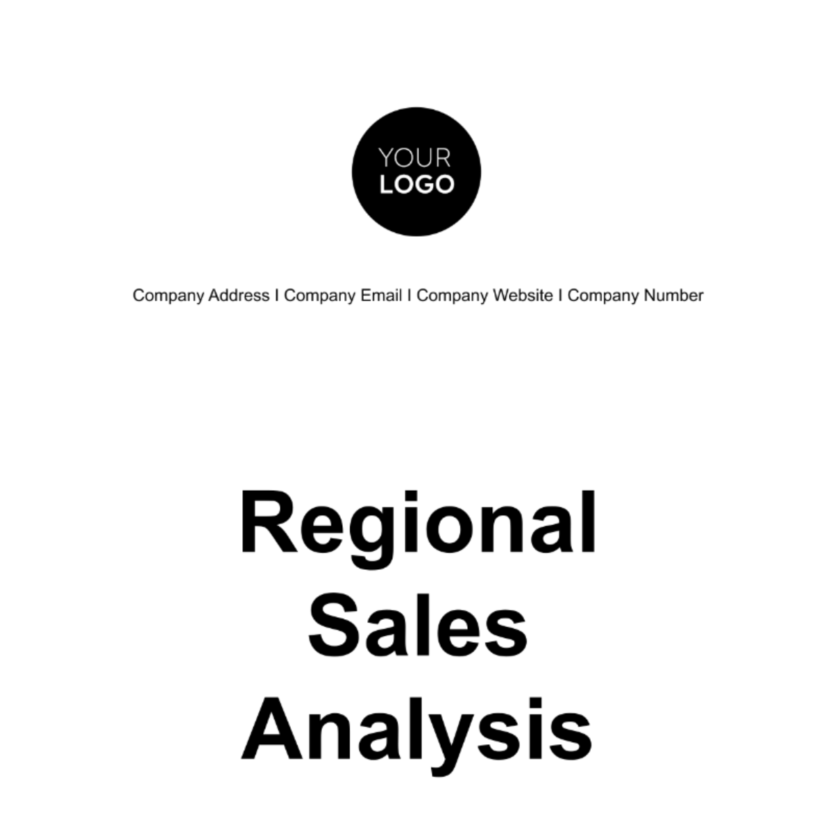 Regional Sales Analysis Template - Edit Online & Download Example ...