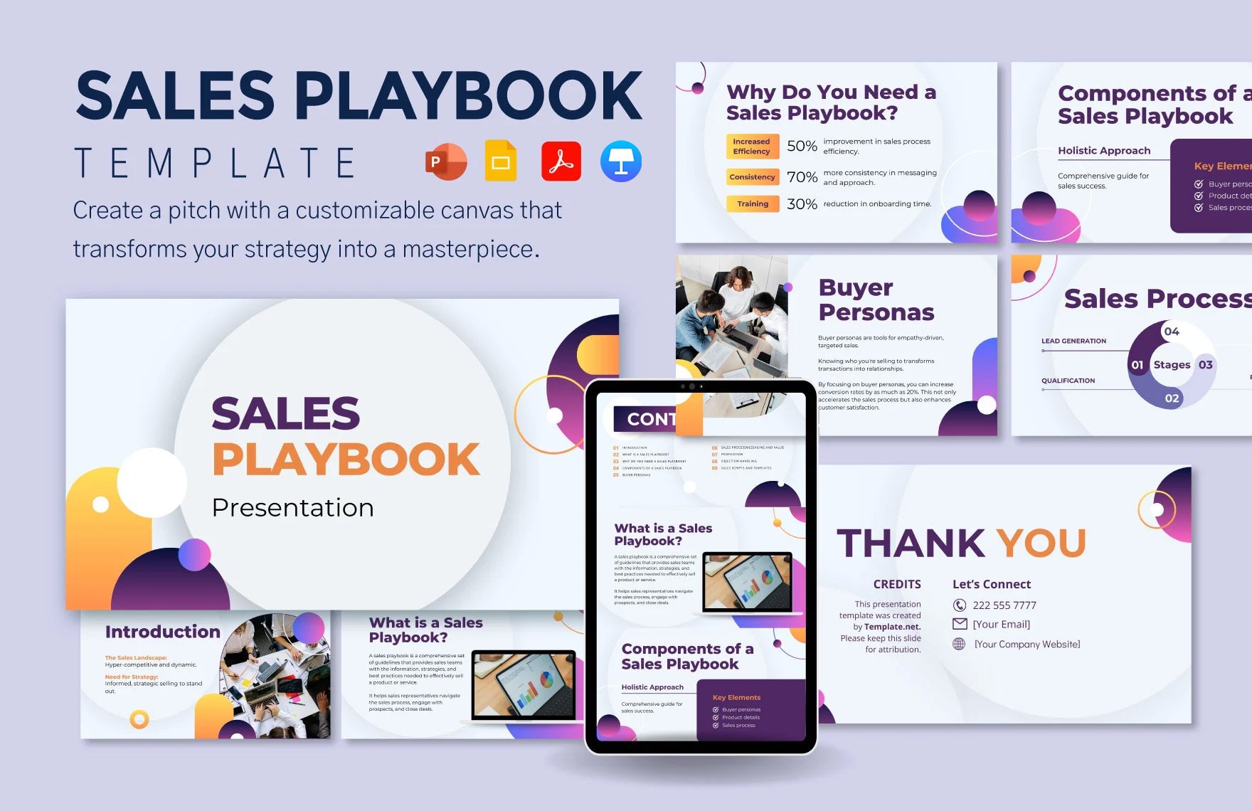Sales Playbook Template