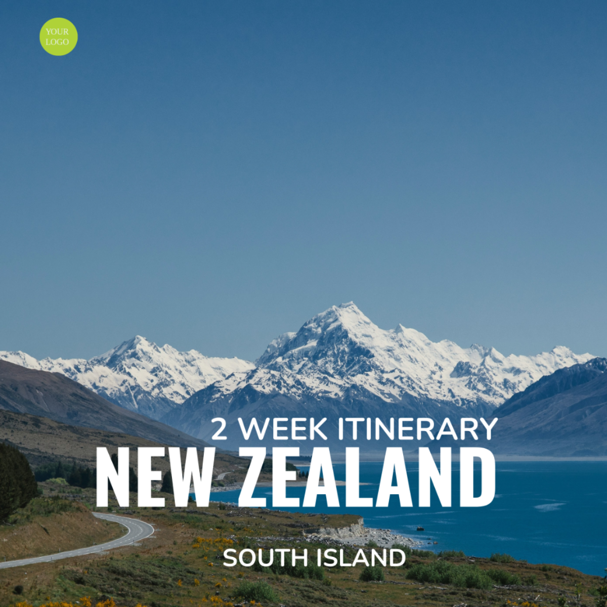 2 Week New Zealand South Island Itinerary Template - Edit Online & Download