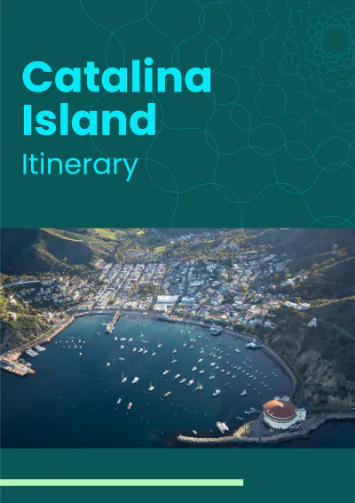 Free Catalina Island Itinerary Template to Edit Online