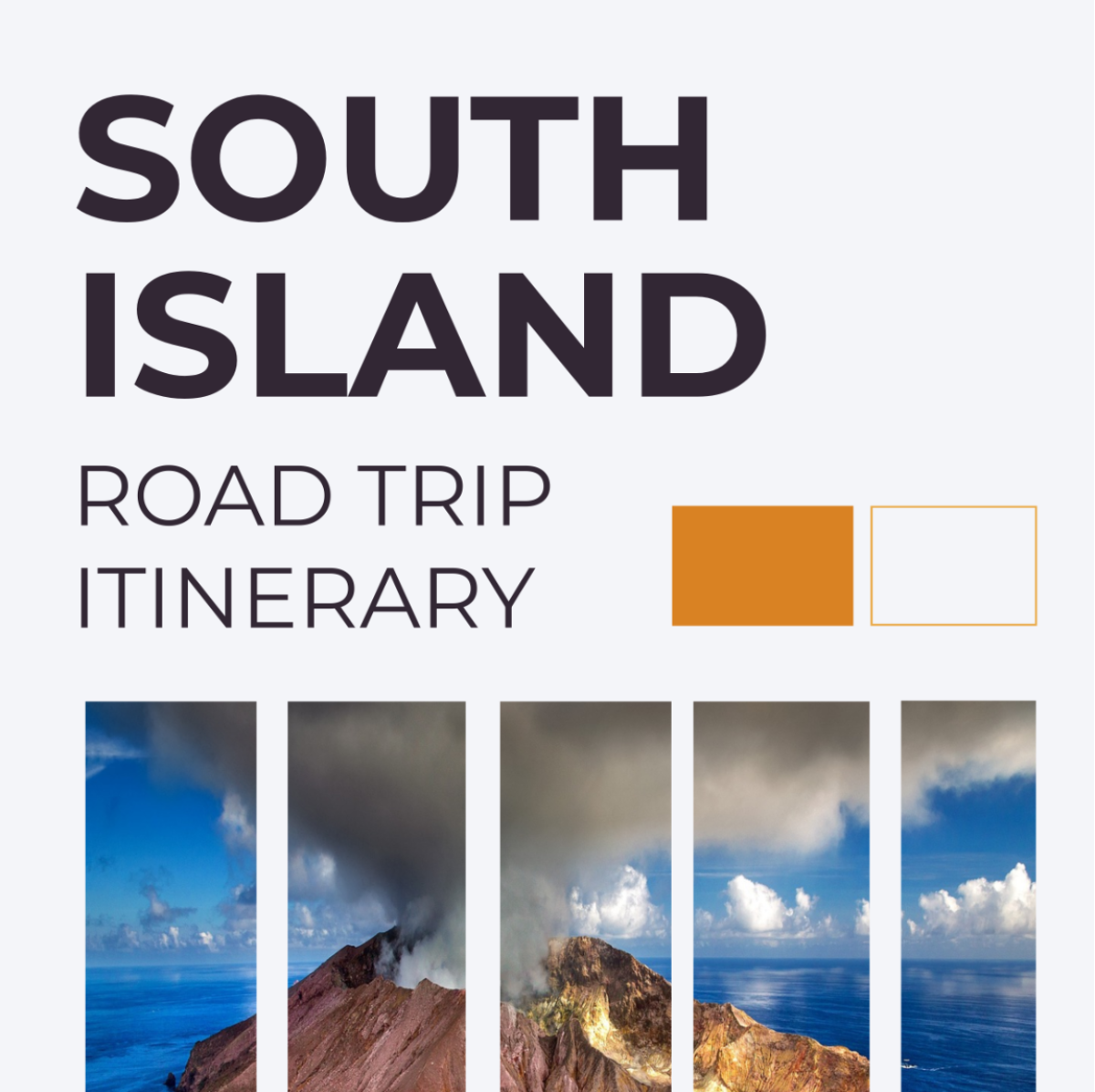 South Island Road Trip Itinerary Template - Edit Online & Download