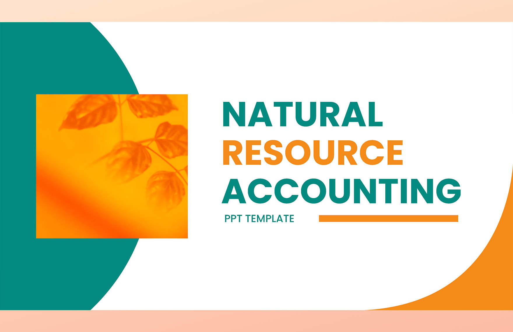 Natural Resource Accounting PPT Template