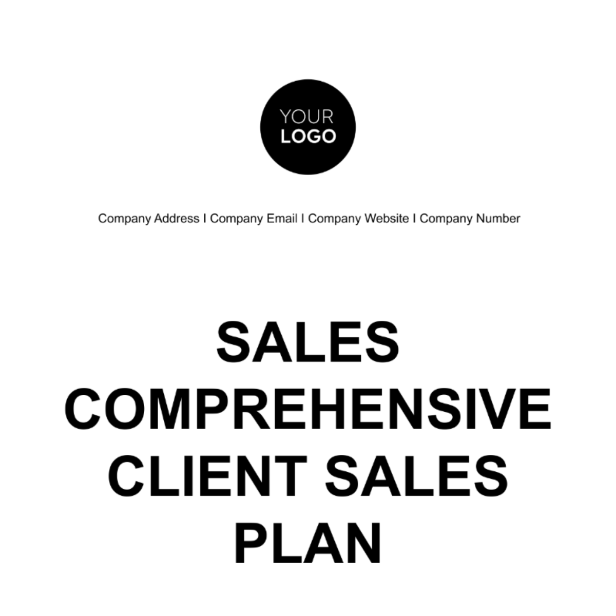 Sales Comprehensive Client Service Plan Template - Edit Online & Download