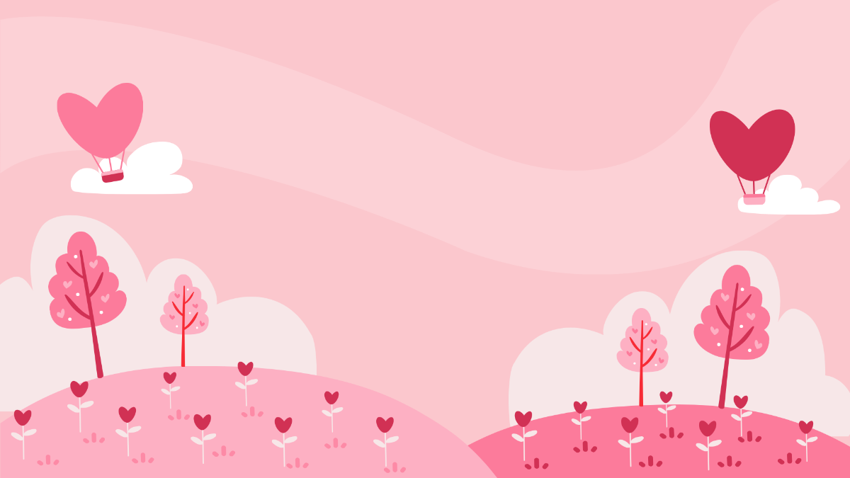 Valentines Background Template