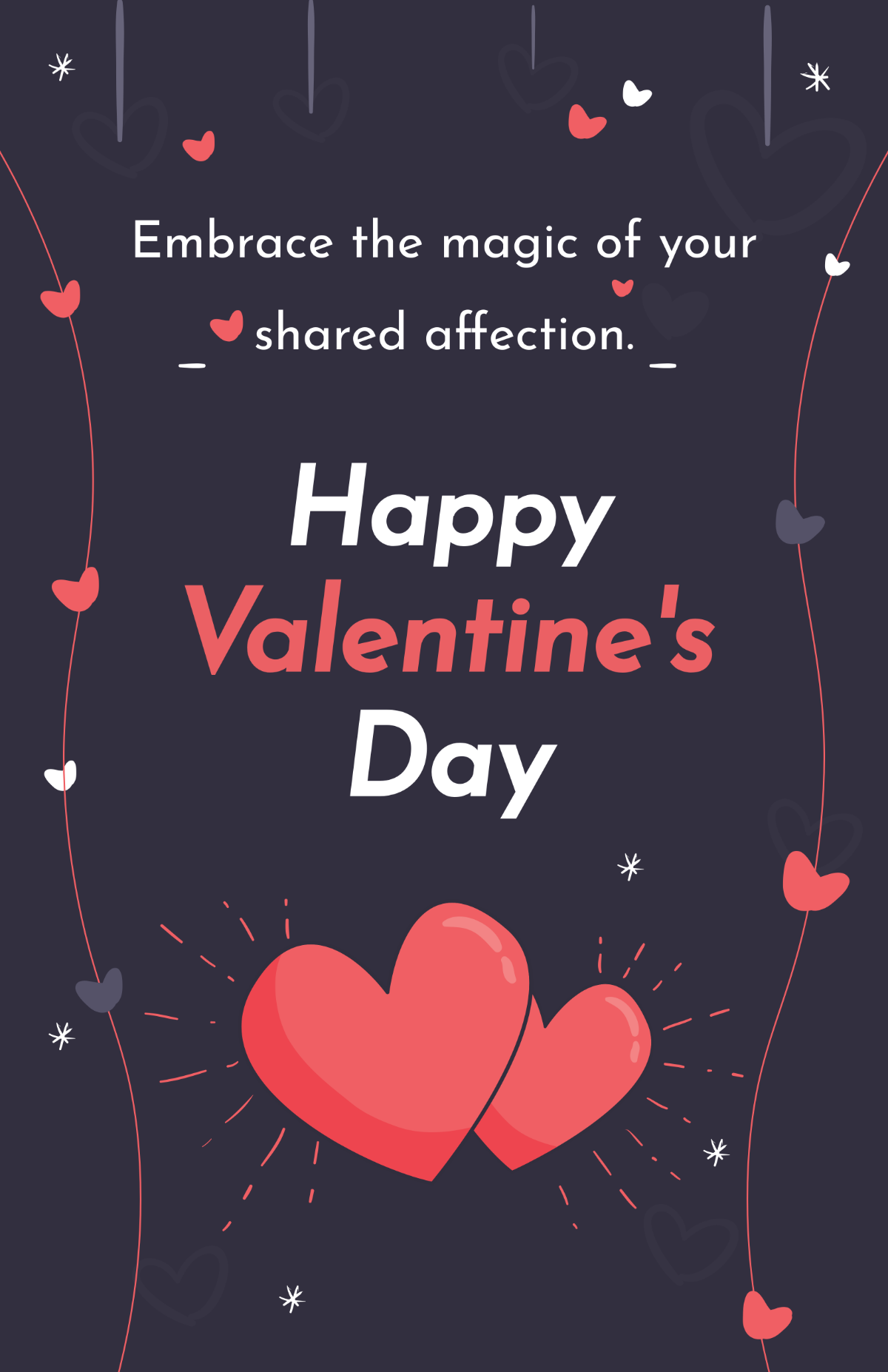Valentines Poster Template