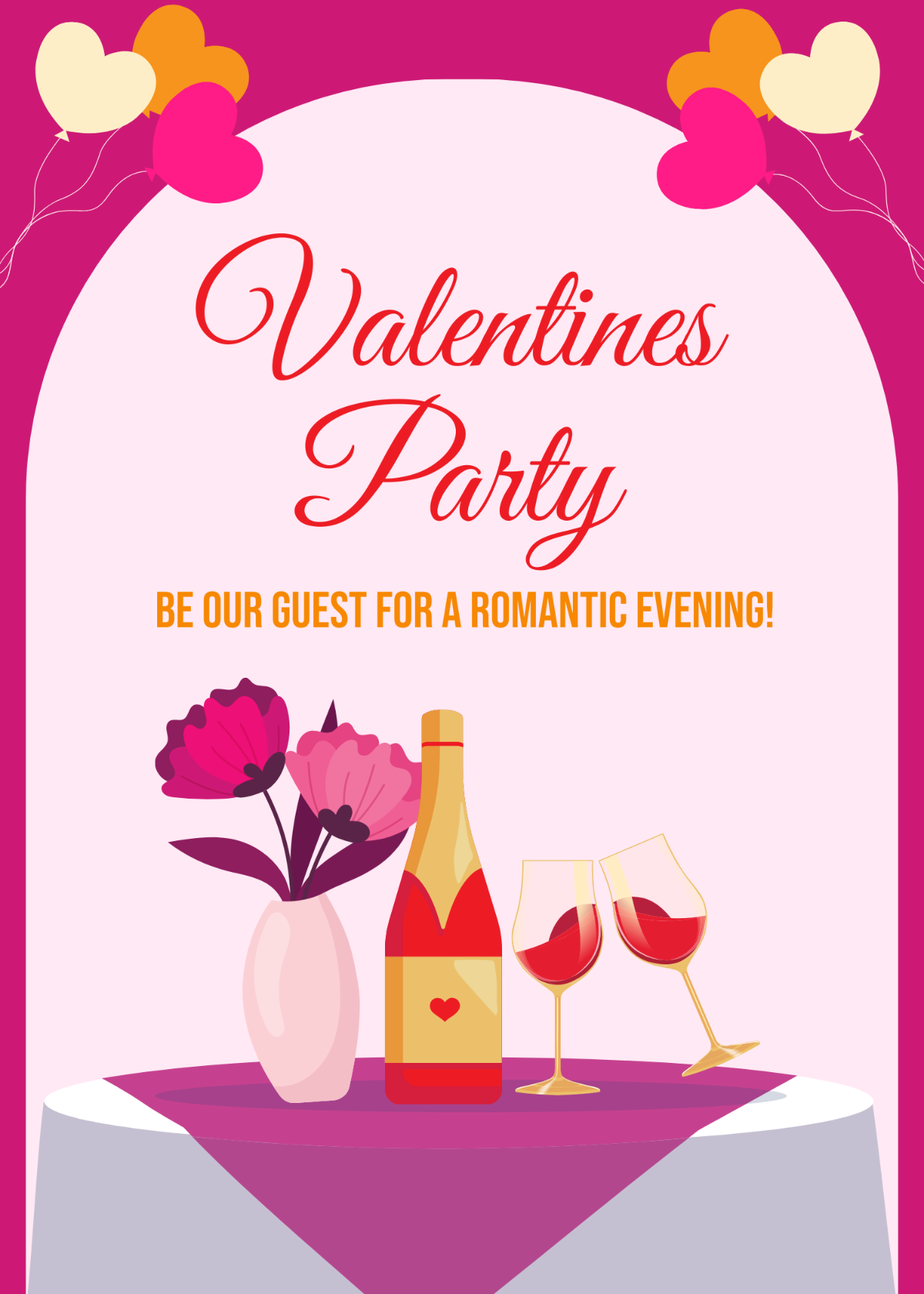 Valentines Party Template